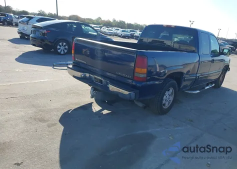 2000 Chevrolet Silverado 1500 Ls из США, поврежденный, VIN 2GCEC19V0Y1298826